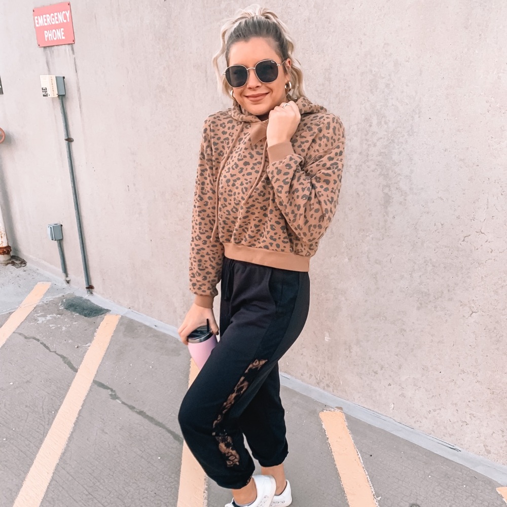 Abercrombie Cropped Hoodie